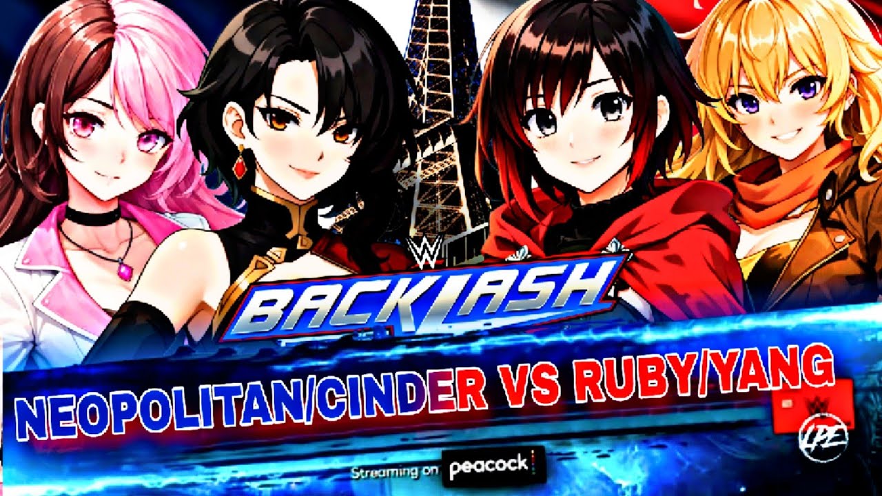 RWBY|Cinder/Neopolitan vs Ruby/Yang|Wwe 2k25|