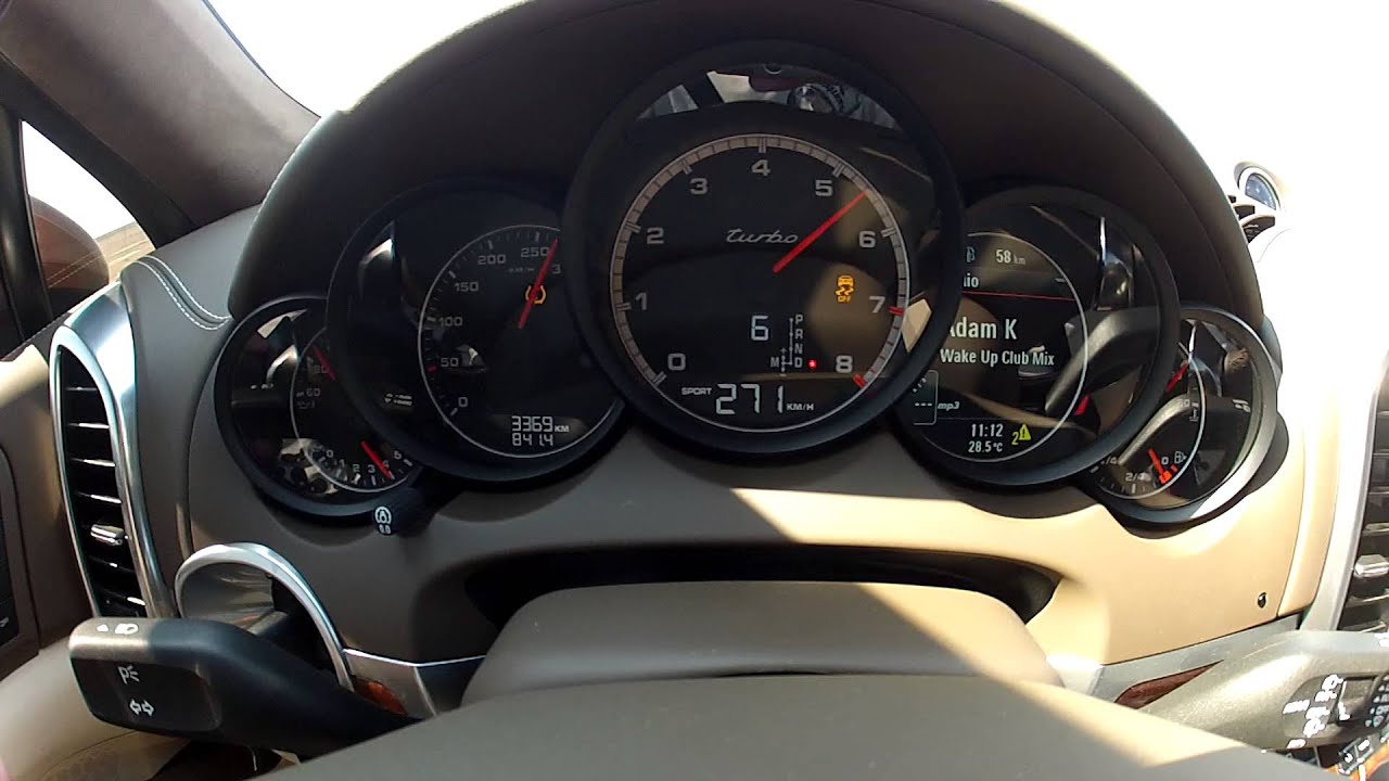 2012 Cayenne Turbo 0-292 km/h
