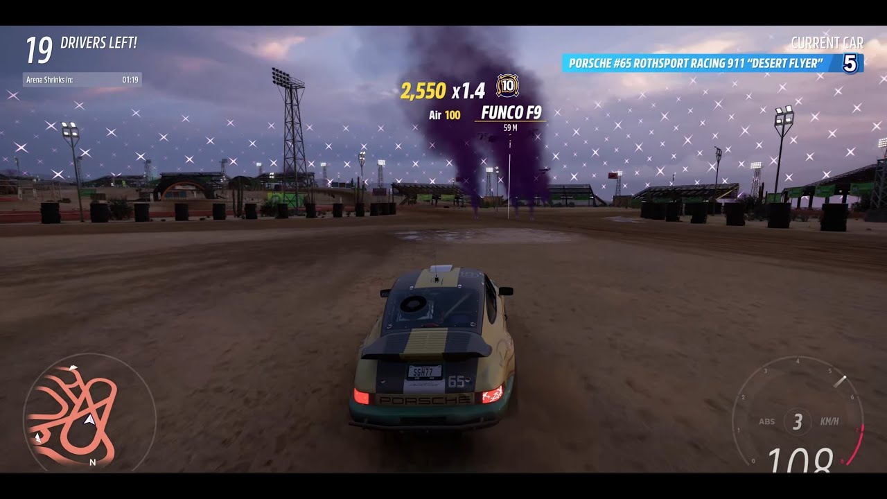 I have to go into High Risk Mode - Forza Horizon 5 Eliminator