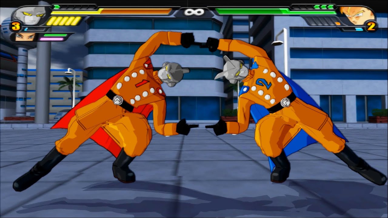 Gamma 1 and Gamma 2 FUSION | Gamma 3 vs Gohan | DBZ Tenkaichi 3 (MOD)