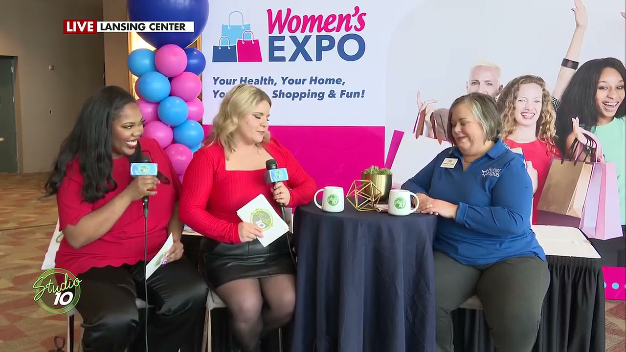 Посетите десятки торговых точек на выставке Mid-Michigan Women's Expo.