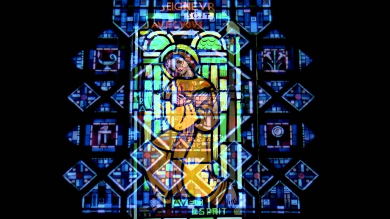 les vitraux de l'église St Chrysole à Comines France