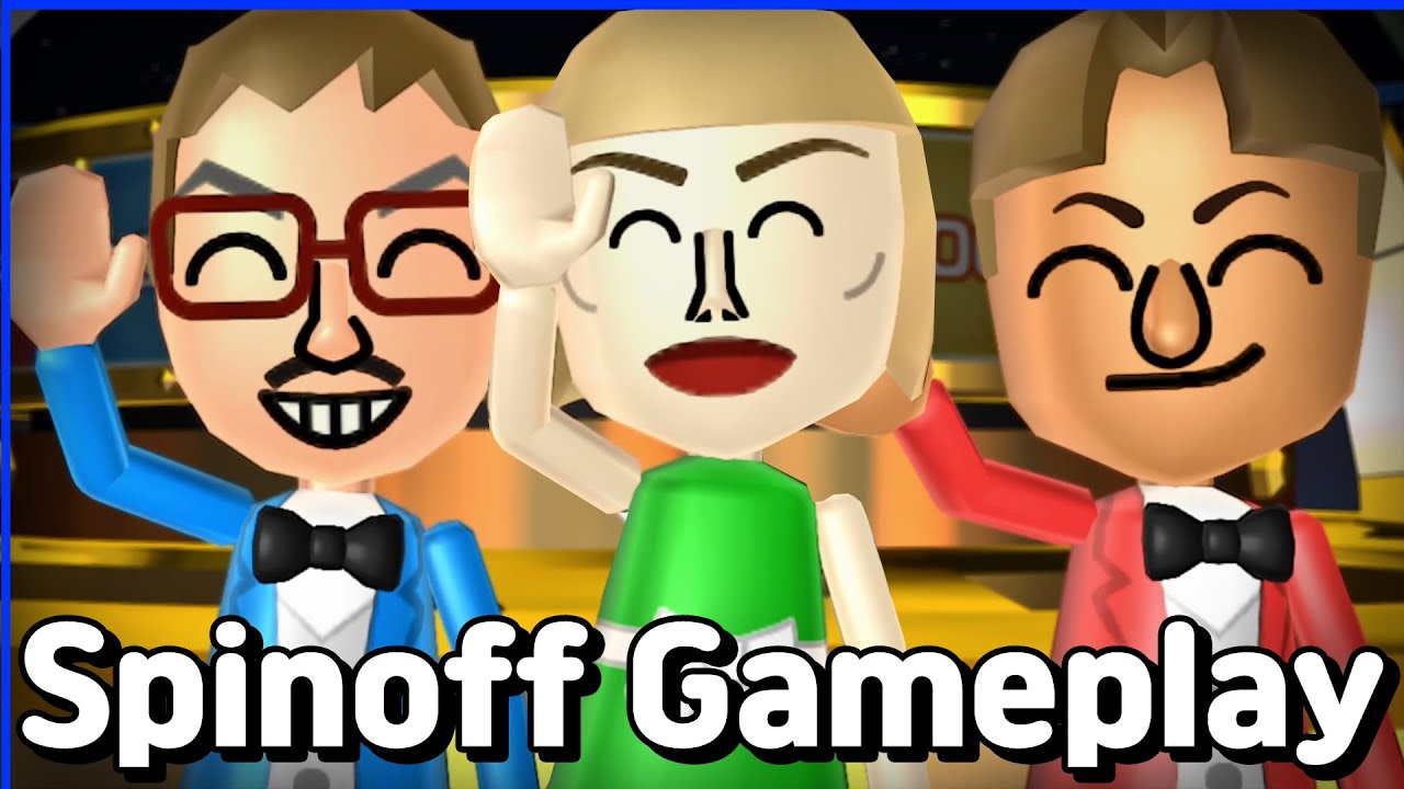 Spin-Off gameplay (Expert com) Alonso, Greg, Silke and Sandra | Wii Party Alexgaming