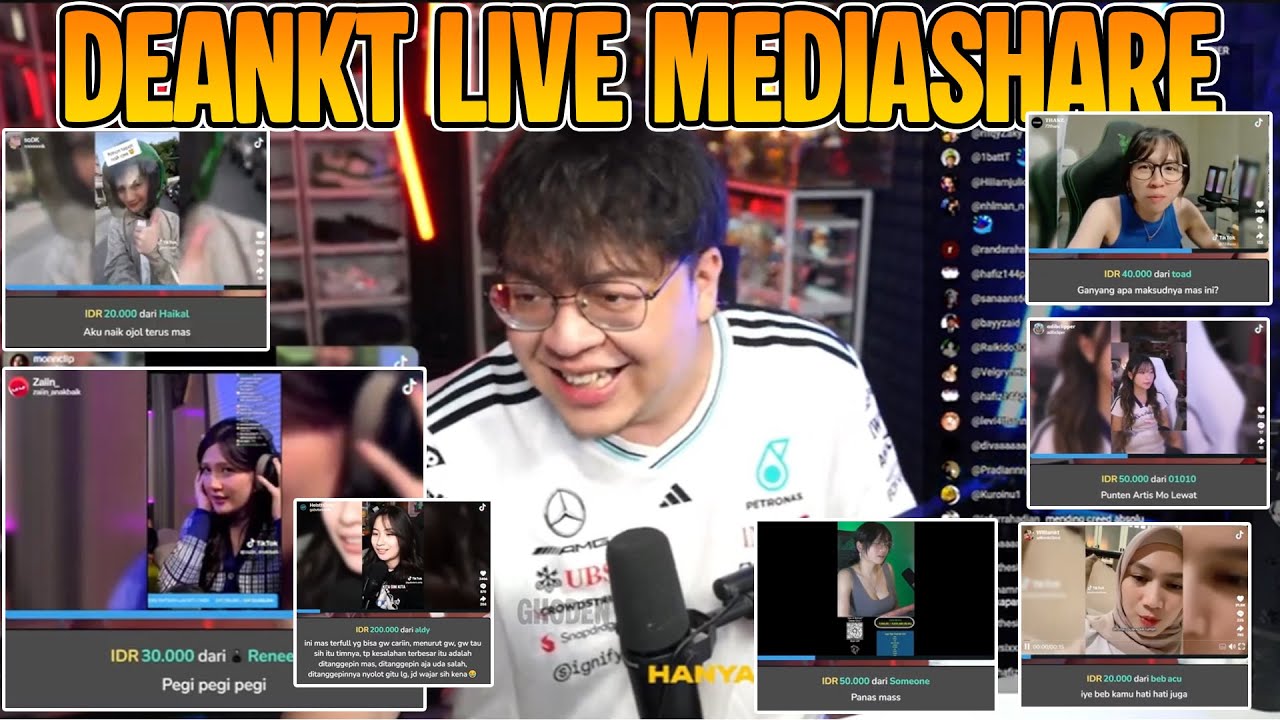DEANKT LIVE MEDIASHARE GOAT STREAMER CEWEK ITU ADEL