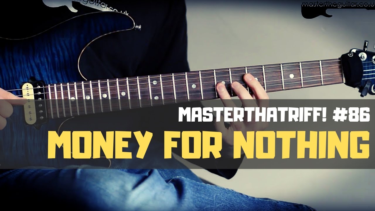 Money For Nothing by Dire Straits - Riff Guitar Lesson w/TAB - MasterThatRiff! 86
