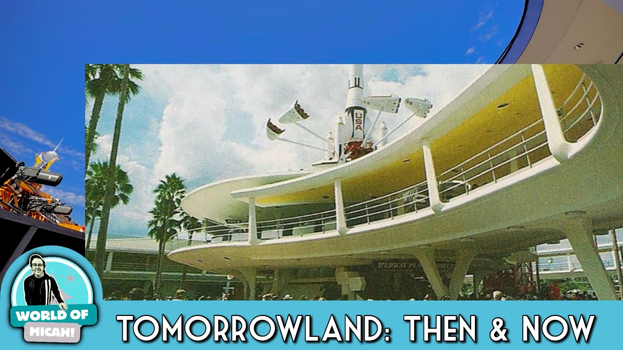 TOMORROWLAND: Then & Now Photo Comparisons | Walt Disney World History