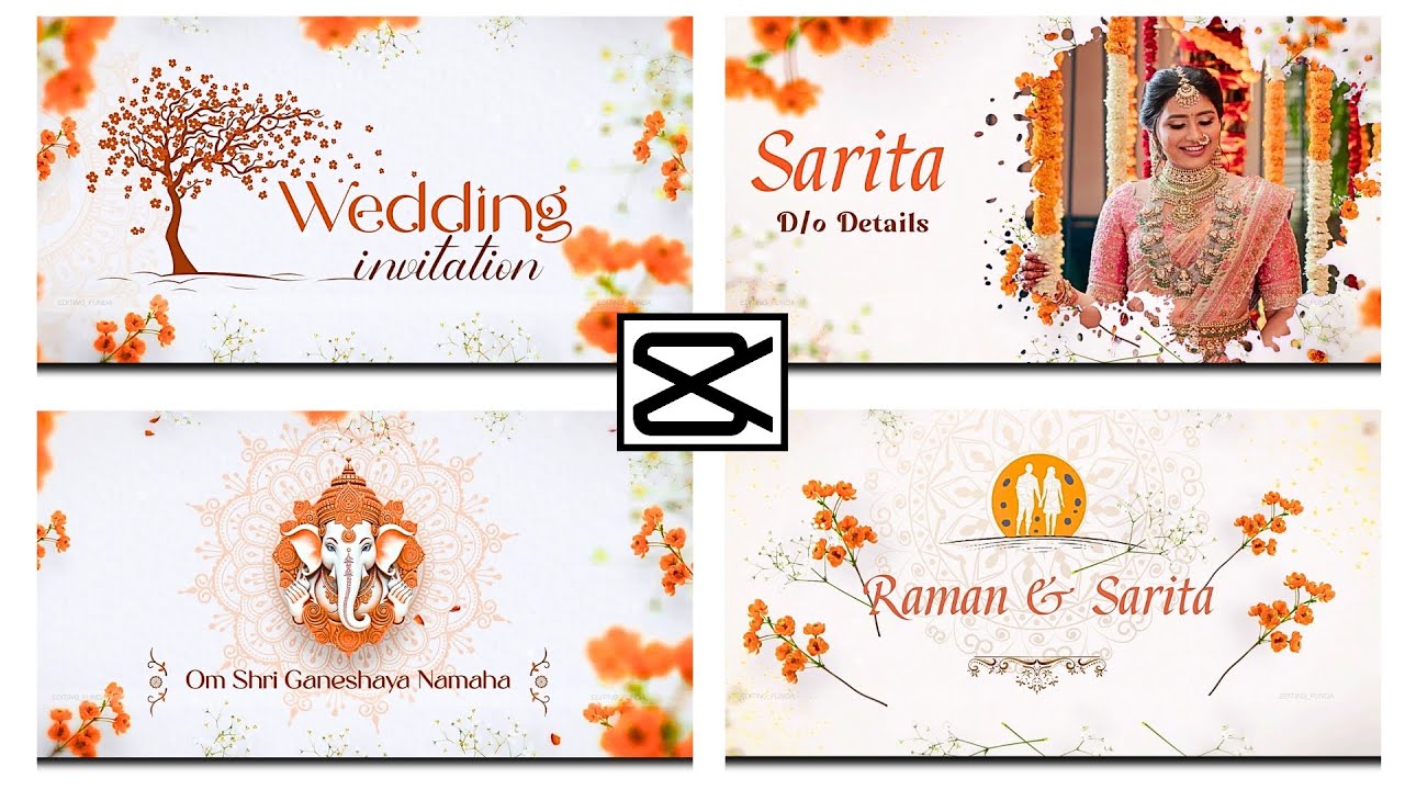 How to make Wedding Video Invitation | Wedding Invitation Video Editing | Save The Date Video
