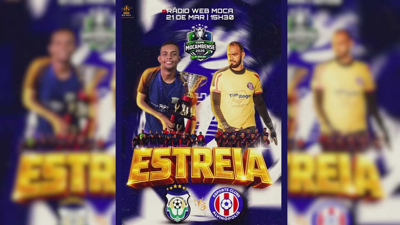 Grande Estreia da Copa Mocambense | Mocambo X Alvin&oacute;polis.