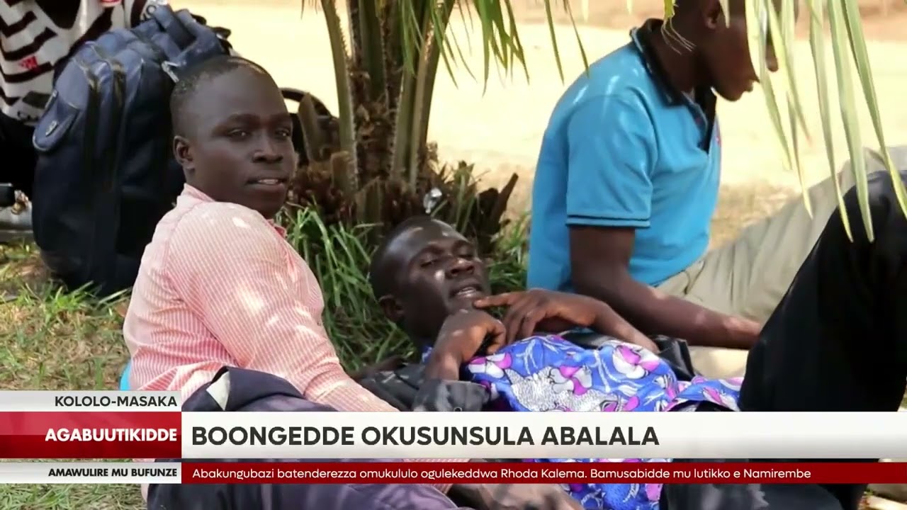 Okuyingira eggye lya UPDF. Abantu basunsuddwa.