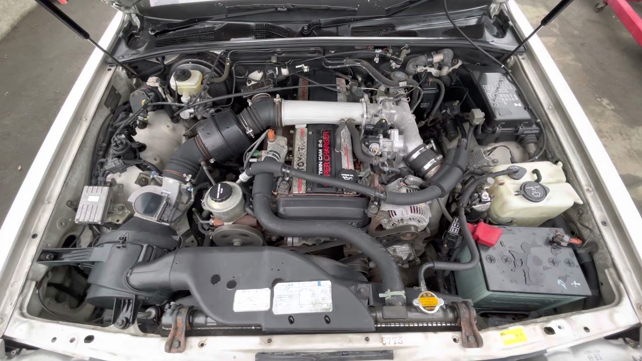Работа двигателя 1GGZE Toyota Crown GS131