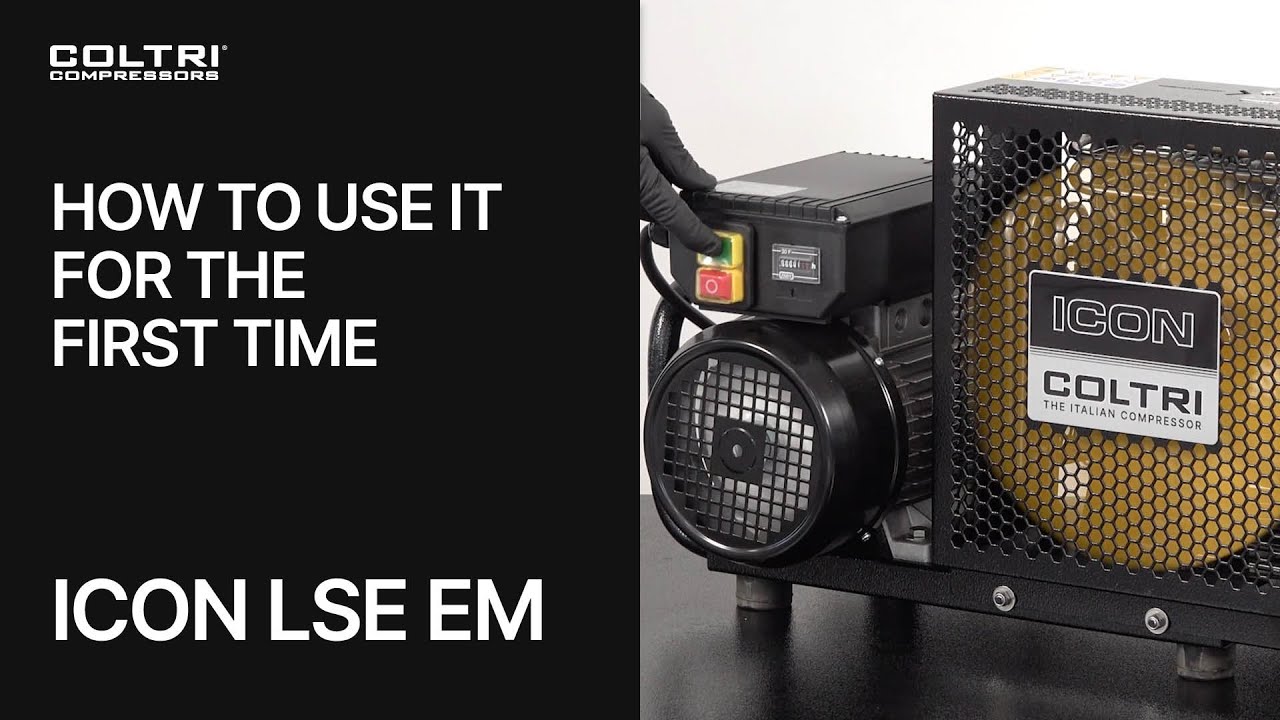 ICON LSE EM (Portables line) - How to use it for the first time