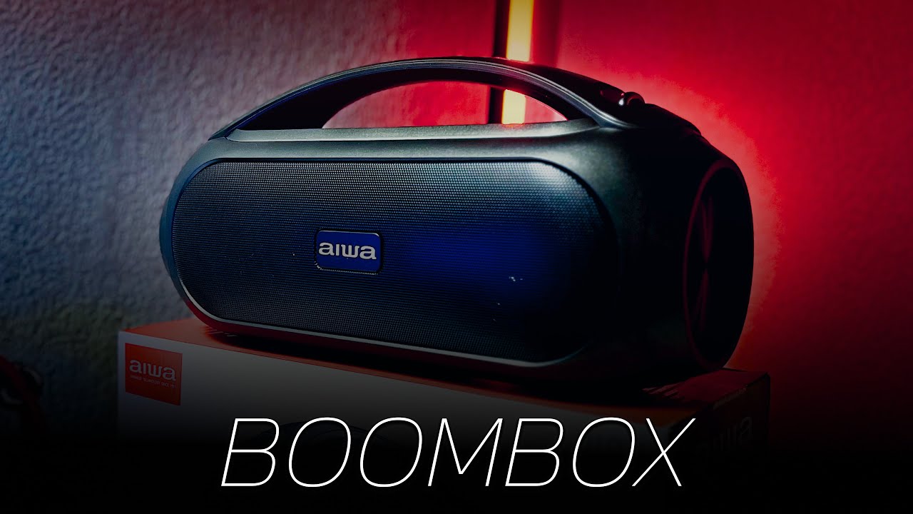 AIWA BOOMBOX (AWS-BBS-02) - Pacote COMPETITIVO e difícil de ignorar! - Teste de áudio