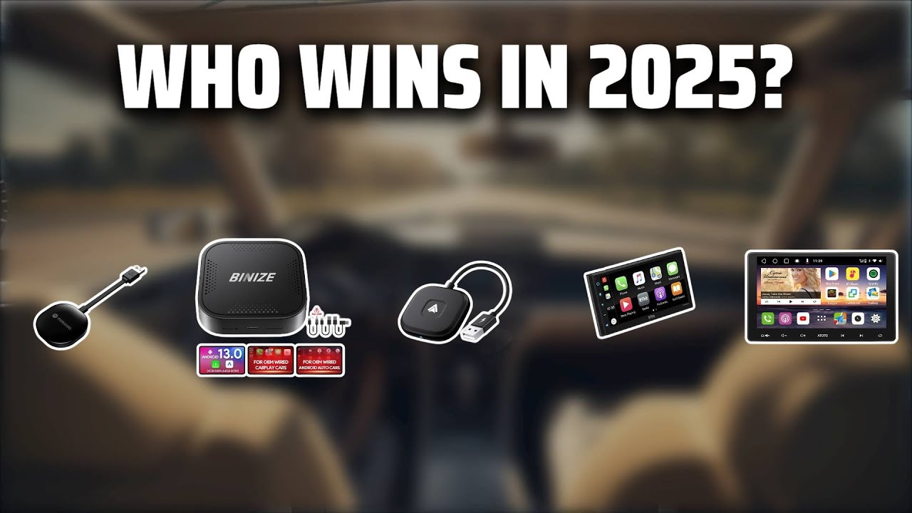 The Top 5 Best Wireless Android Auto in 2025 - Must Watch Before Buying!
