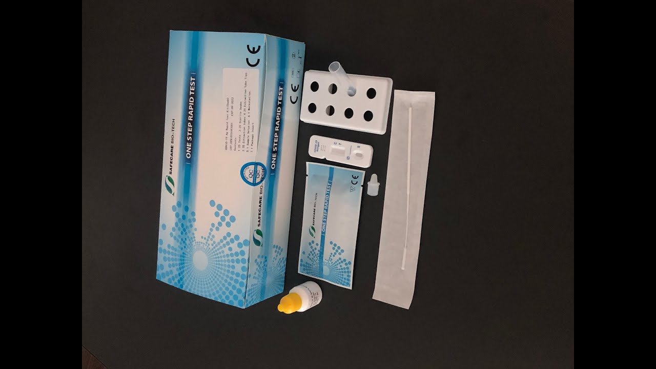 Learn how to use safecare covid 19 ag test;(SARS-CoV-2 Antigen Detection Kit)