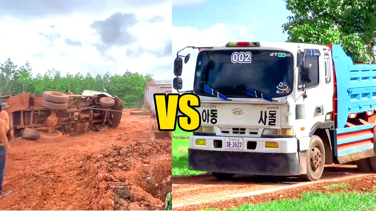 Team Dump Truck Move land Working & Failed  Ep 016