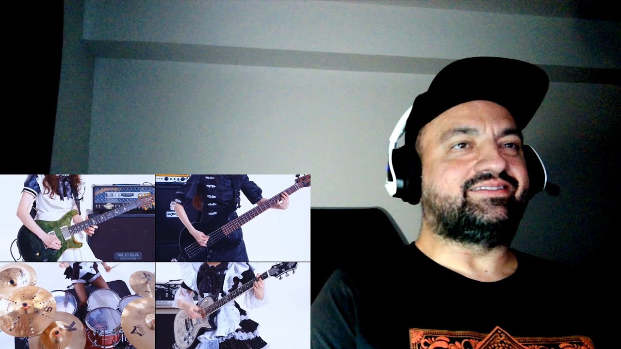 Band-Maid - Giovanni (Instrumental) - Reaction