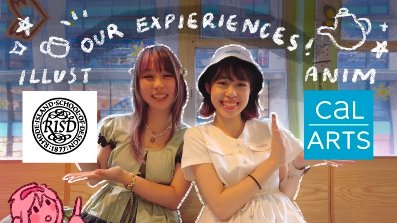 (tea time!) Calarts animation and RISD illustration — sharing our experiences! 🎨🍵