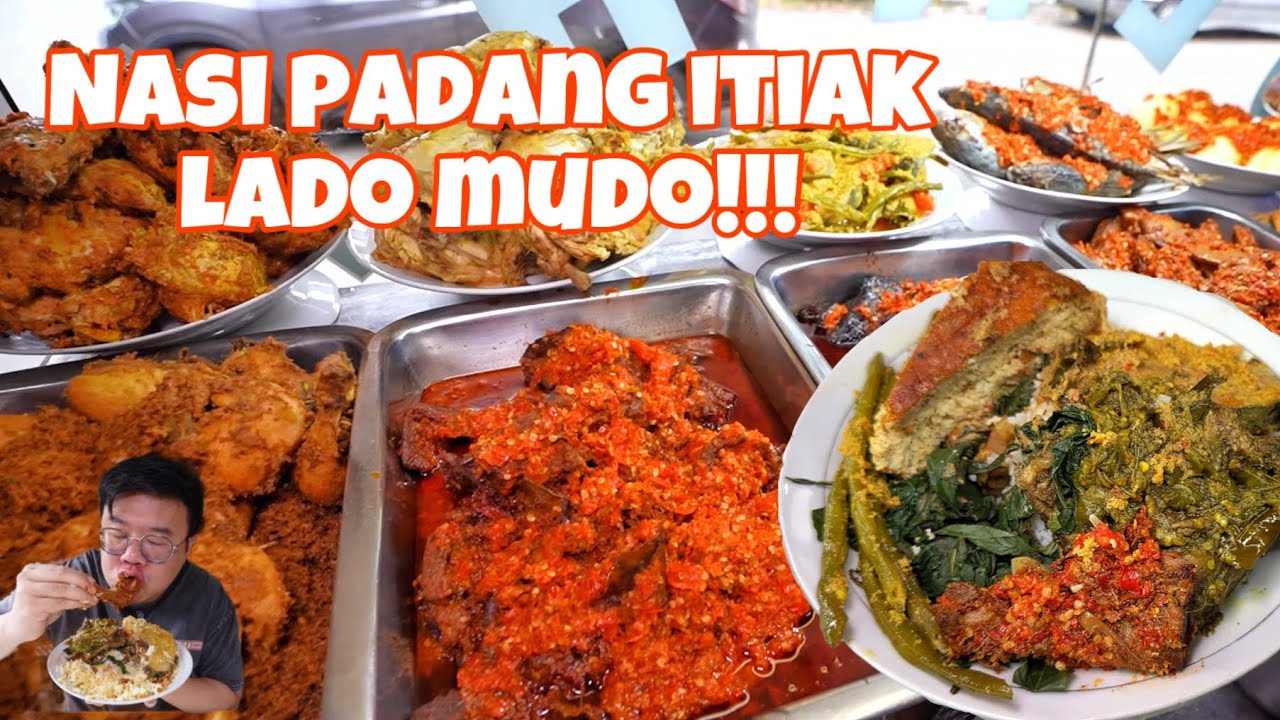 DARI JUALAN ITIAK, SEKARANG LENGKAP LAUK MASAKAN PADANG NYA!!!