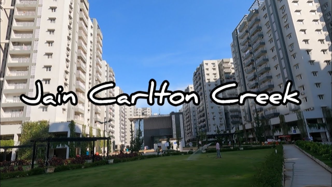 Jain Carlton Creek| Real Experience| Luxury Society in Hyderabad with Gym,Sports,Supermarket etc.