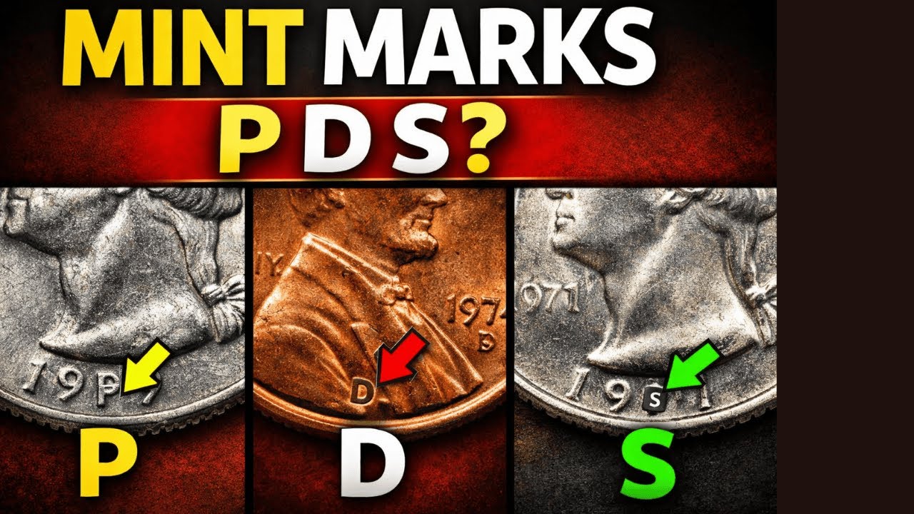 Mint Marks Explained (P D S) | Coin Value Secret Most Collectors Miss