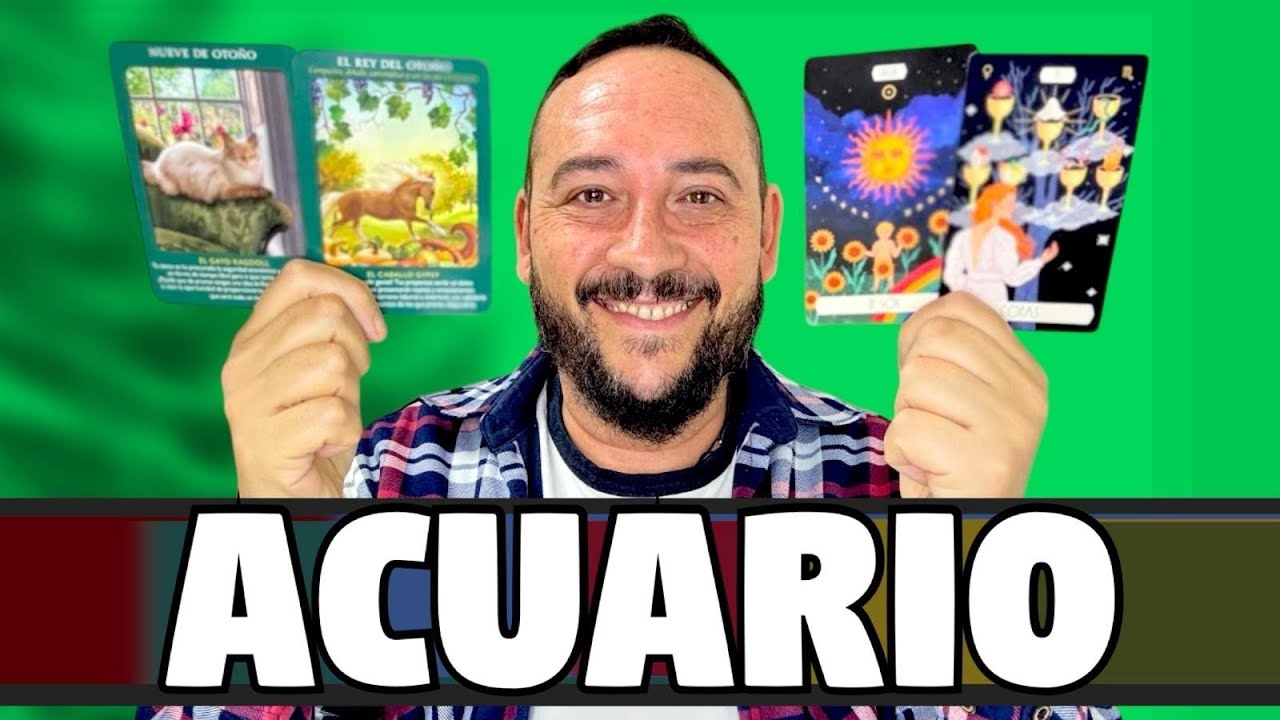 ACUARIO♒️ NADIE TE LO VA A DECIR! EL CAMBIO TOTAL YA EMPEZ&Oacute; Y NO PODR&Aacute;S FRENARLO, MENTIRA SE DESTAPA