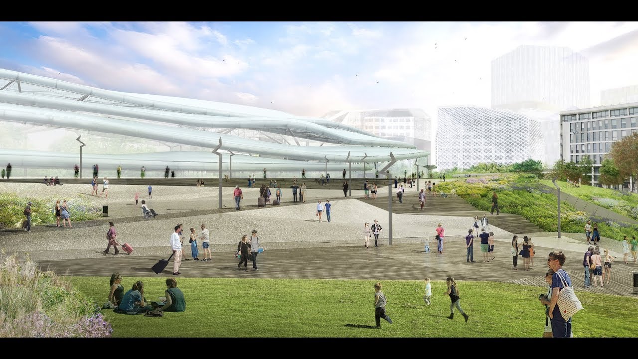 Gare de Rennes : 3 ans de chantier en 2 minutes !