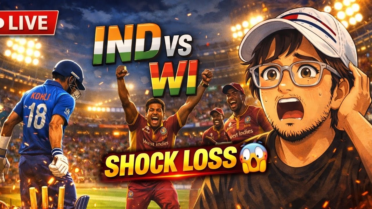 😱 Real Cricket 2026 | India vs West Indies | Last Over Thriller | India Lost 🏏🔥