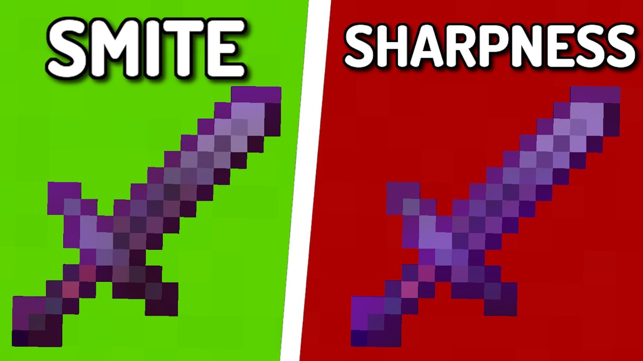 УДАР или ОСТРОСТЬ — ЛУЧШИЕ ЧАРЫ В МАЙНКРАФТЕ?