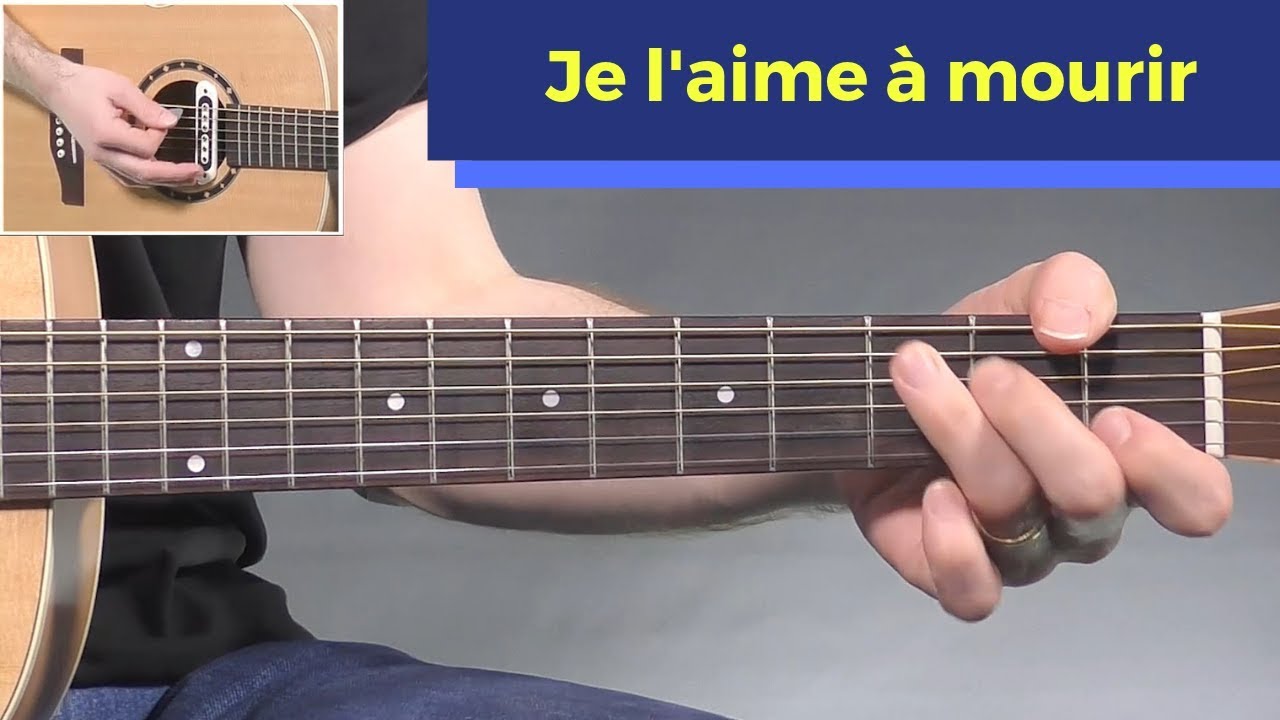 Analyse de chanson  : Je l'aime à mourir  - Francis Cabrel
