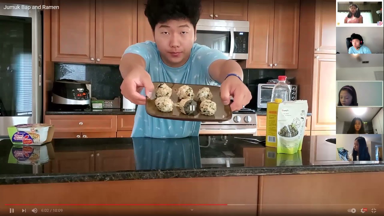 20210708 Online Korean Camp Elementary Food Class Day 3