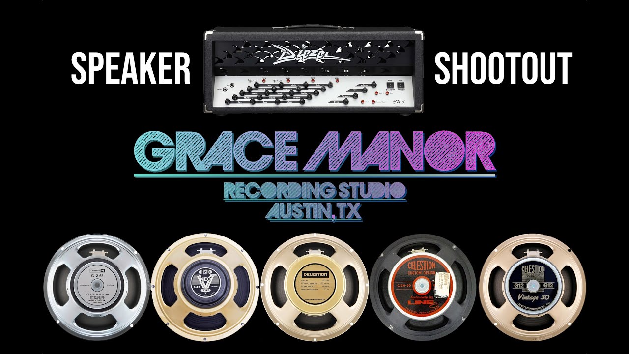 Guitar Speaker Shootout - Featuring Diezel VH4 and Celestion Speakers