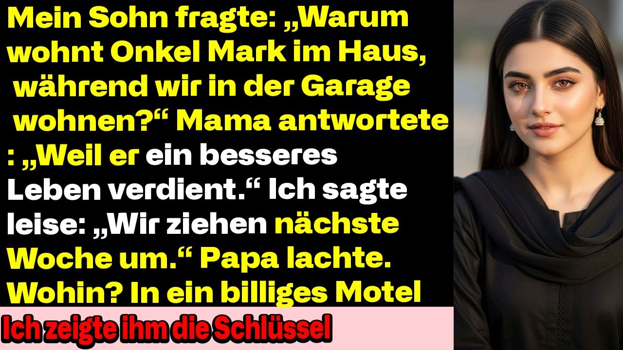 MEIN SOHN FRAGTE: „WARUM LEBT ONKEL MARK IM HAUS, WÄHREND WIR IN DER GARAGE