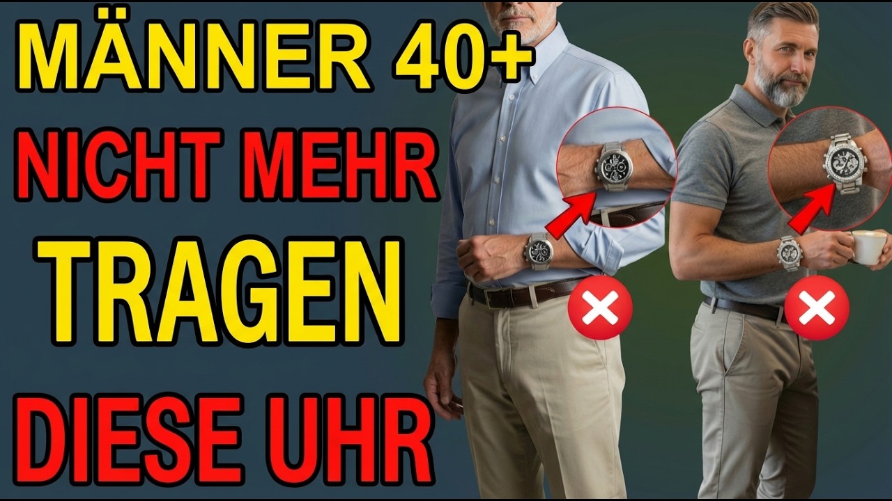 &Uuml;ber 40 und auf der Suche nach der perfekten Uhr? Das ist dein kompletter Guide | Herrenmode 40+