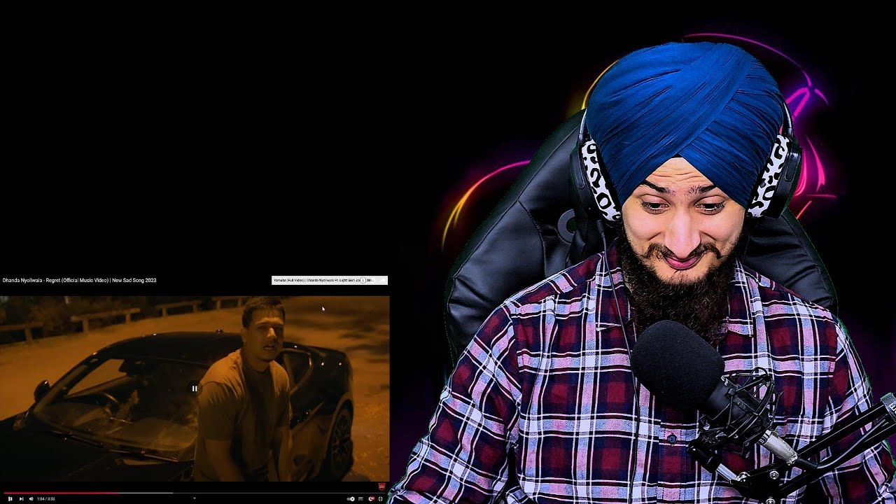 Reaction On Regret - Dhanda Nyoliwala (Official Music Video) | New Sad Song 2023