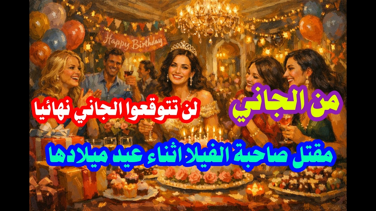 من الجاني حل لغز مقتل الهانم صاحبة الفيلا اثناء عيد الميلاد والقاتل لن تتوقعوه نهائيا