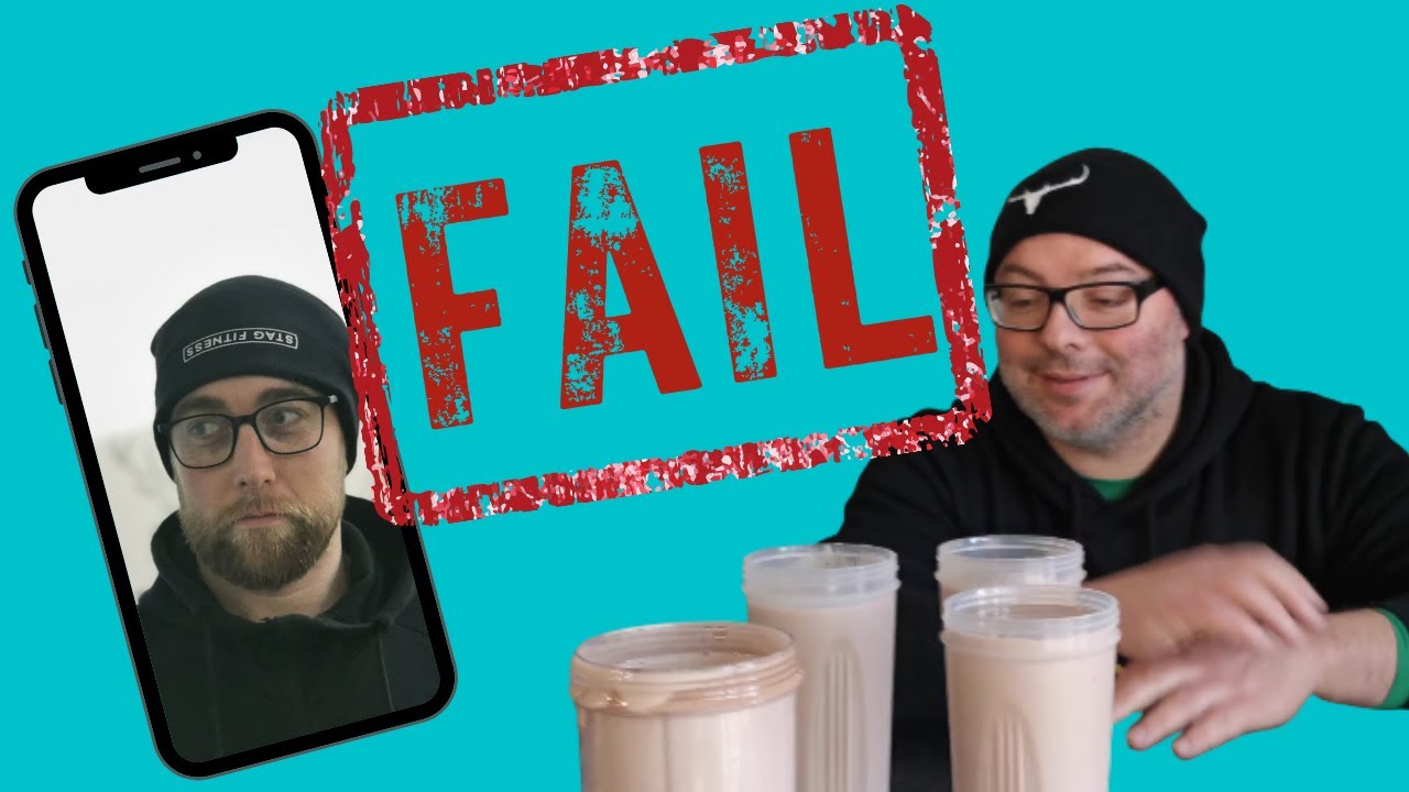 STAG Fitness Clothing and Food Challenge FAIL