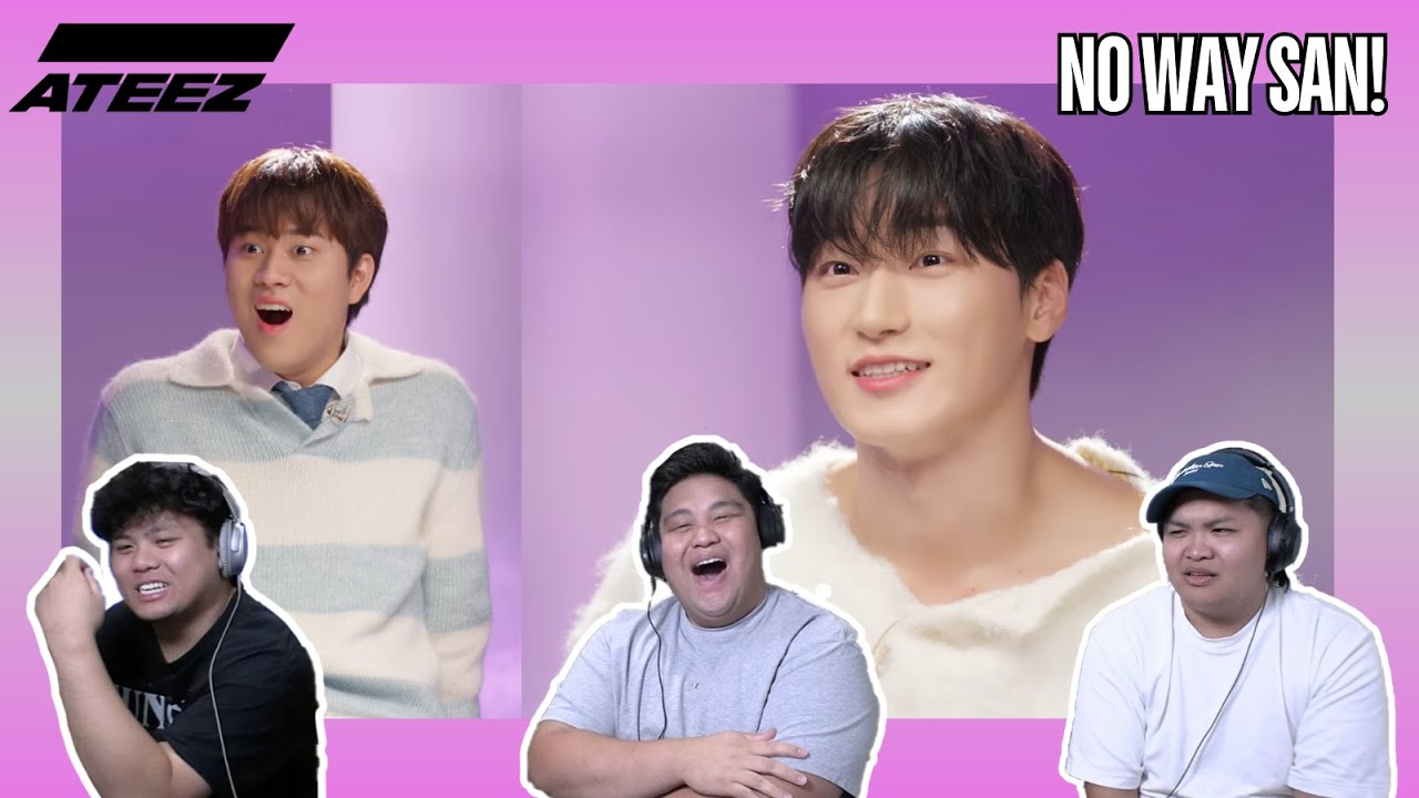 [Leemujin Service] ATEEZ SAN REACTION (SHOCKED! 😳)
