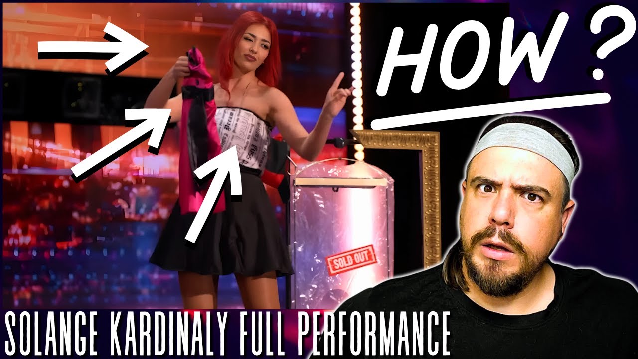 REACTING TO │Solange Kardinaly Full Performance & Intro (America's Got Talent 2024 Auditions Week 3)