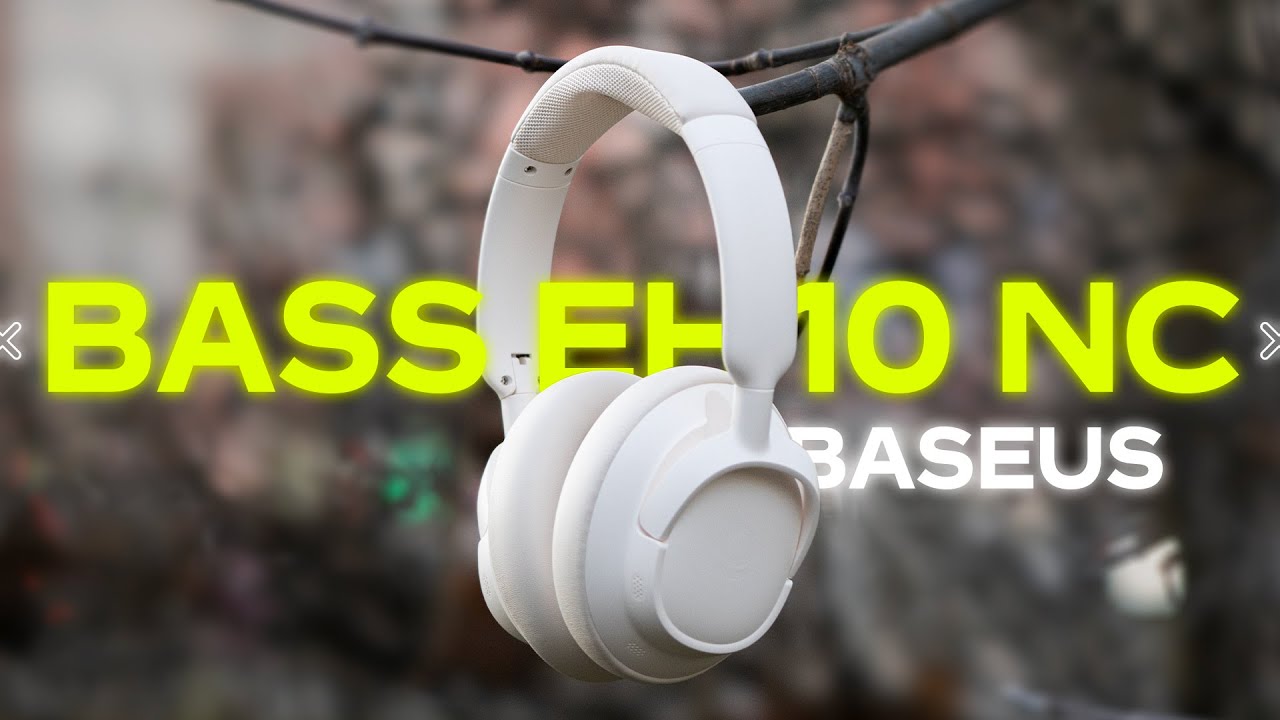 1 590  ₽ За ШОКИРУЮЩИЙ бас🔥Беспроводные Полноразмерные наушники Baseus Bass 10 NC топ за эти деньги!
