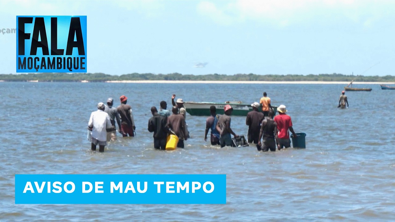 Pescadores na Cidade de Maputo apreensivos com o aviso de ciclone tropical Gezani