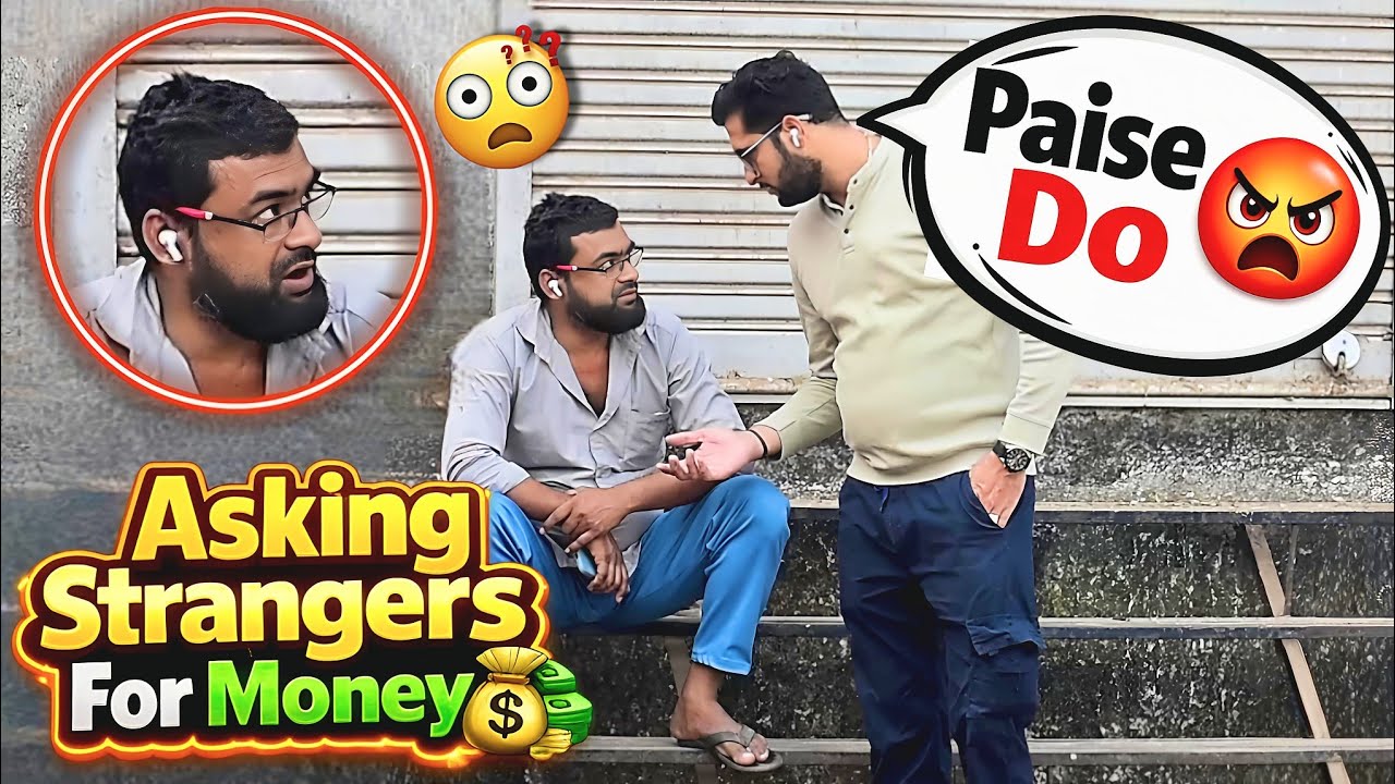 Asking Strangers for Money Prank 😂  | Prakash Peswani |