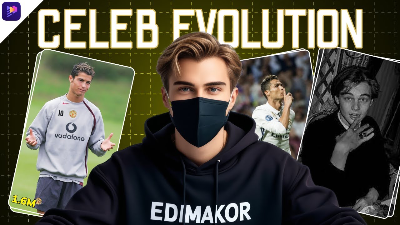 How to Create Viral Celebrity Evolution Video Using AI | Viral AI Portrait Evolution Videos