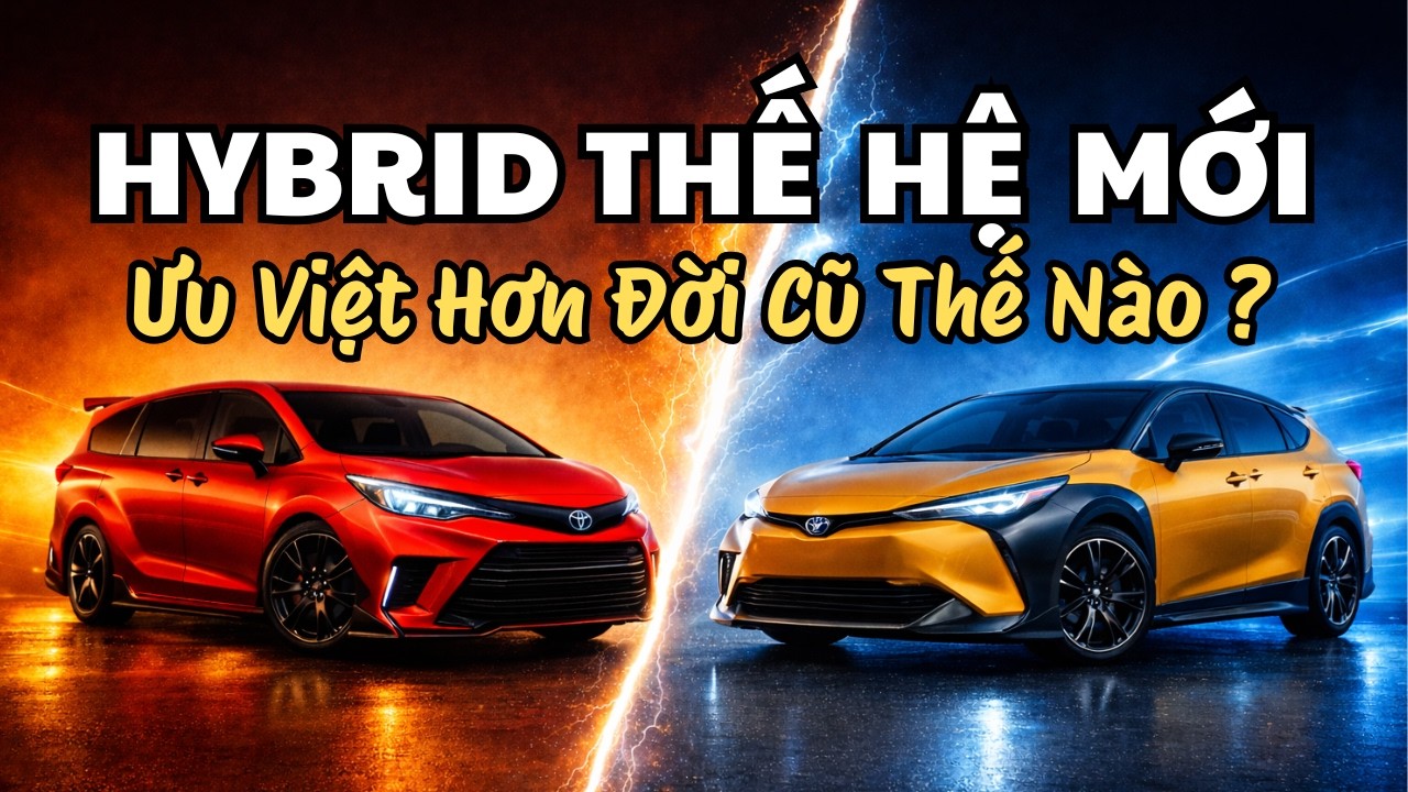 Xe Hybrid Thế Hệ Mới C&oacute; G&igrave; Ưu Việt Hơn Thế Hệ Cũ, C&oacute; Phải Lựa Chọn Th&ocirc;ng Minh Thay Thế Xe Điện