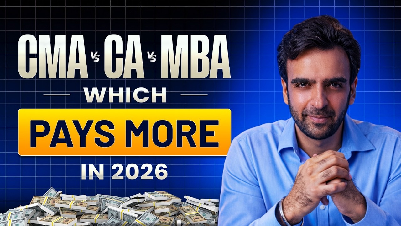 CMA vs CA vs MBA | Which Finance Career Is Better?