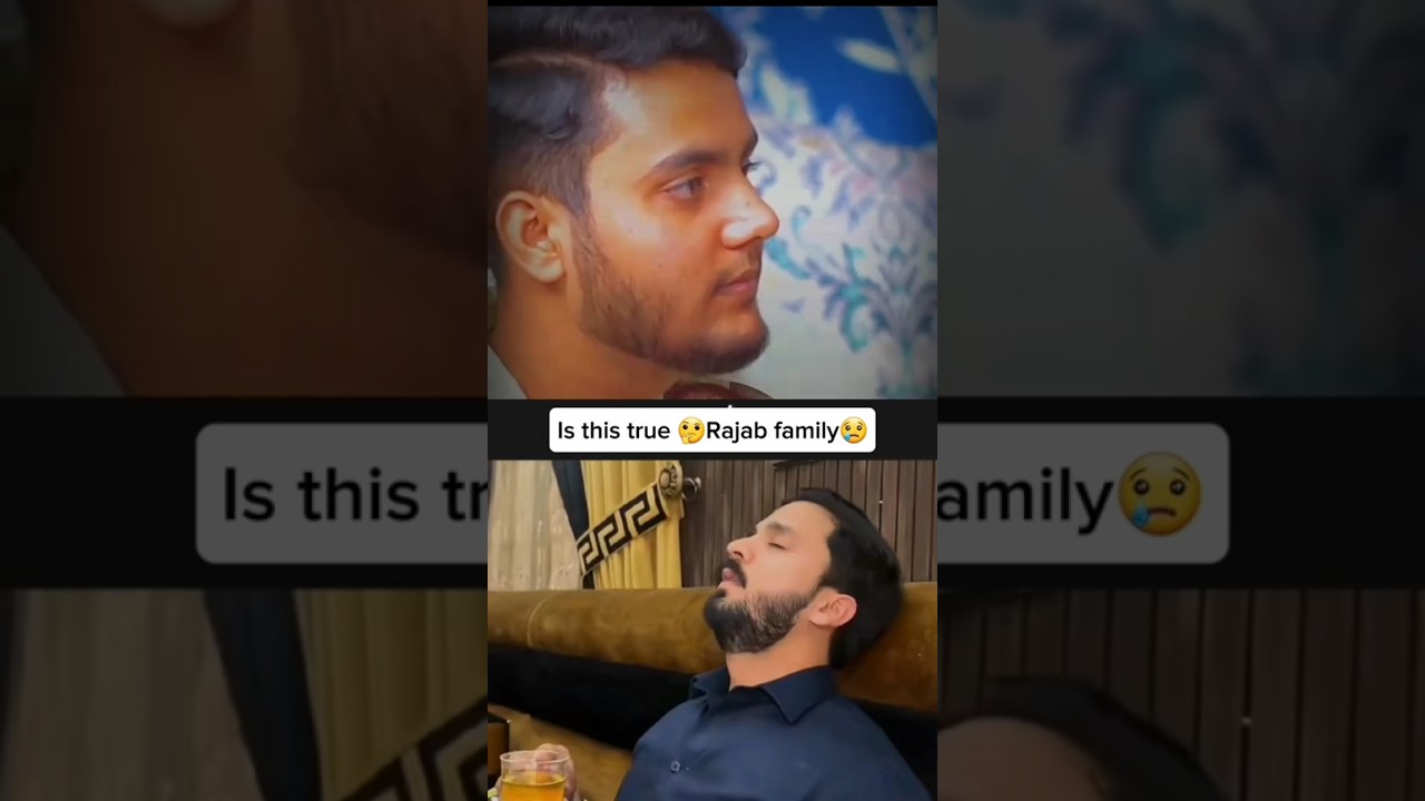In This True 😰 Rajab family 😨 #rajabfamily #rajabbutt