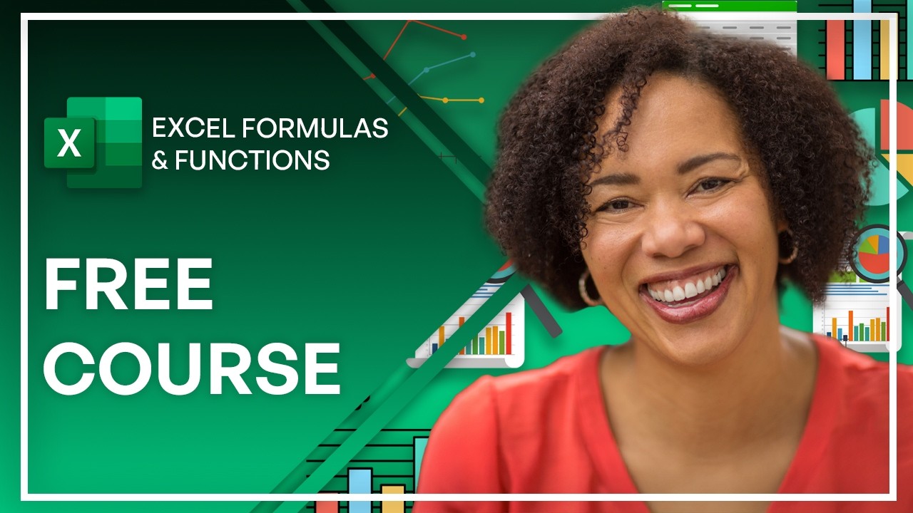 Free Excel Formulas & Functions Course for Beginners (Microsoft Excel Tutorial)