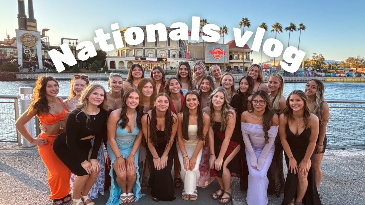 Nationals vlog 2026!! #dance #dtu #danceteam #florida 