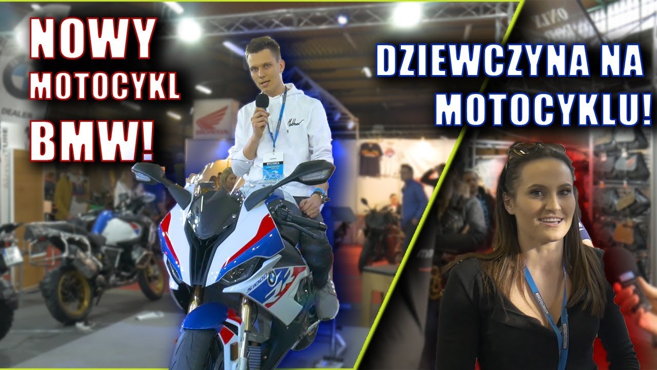 DZIEWCZYNA na dużym MOTOCYKLU 😵 Targi Motocyklowe Wrocław | RELACJA | Mikkser