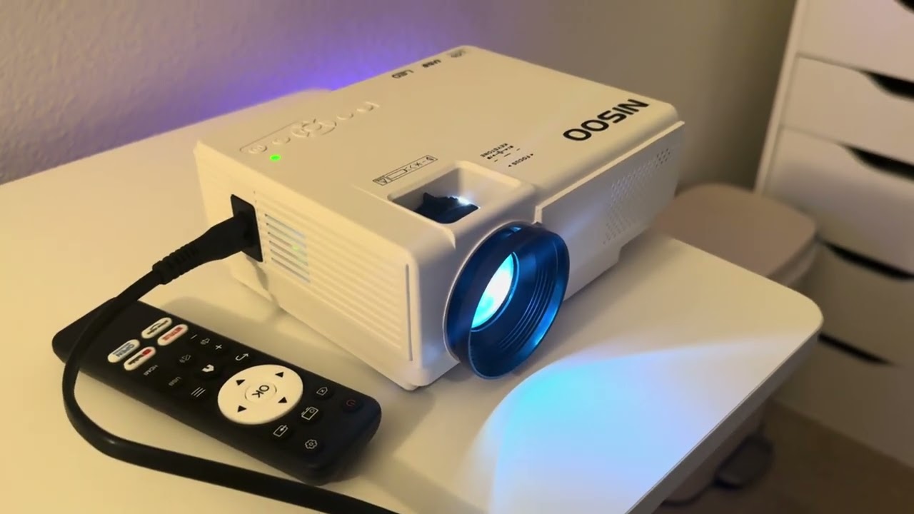 Nisoo Smart Projector Review | For Android, iphone, Laptop, PC