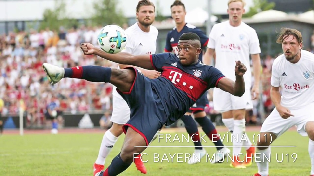 Franck Evina (11) FC Bayern München U19 – Sublime Skills, Passes, Goals&Assists -(2017)